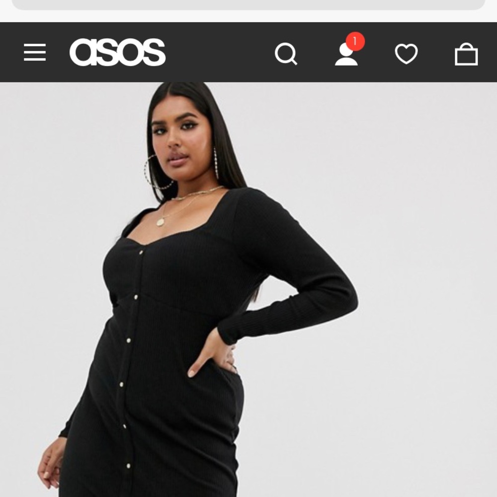 ASOS Black Dress